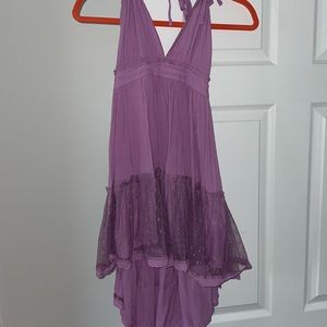 Lilac Short Summer Dress